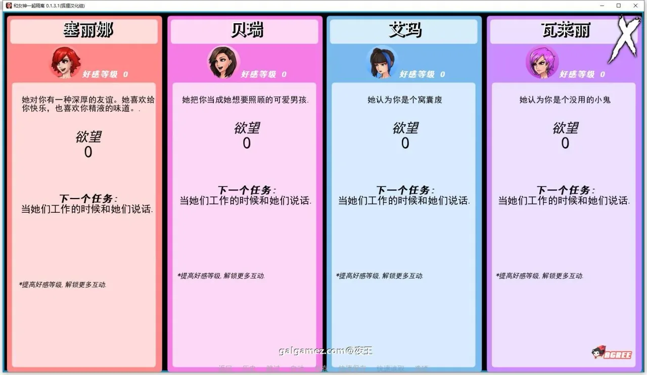 《Confined with Goddesses/与女神一起被隔离》游戏截图 16
