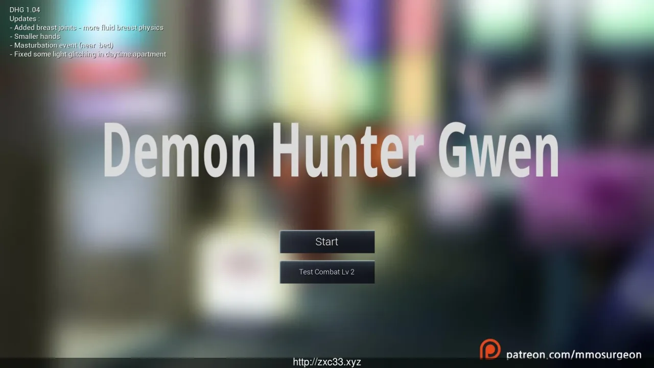 《Demon Hunter Gwen》游戏封面