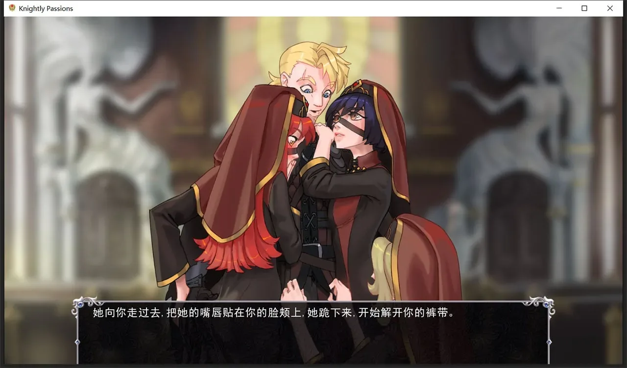 《猎魔人物语 Knightly Passions》游戏封面