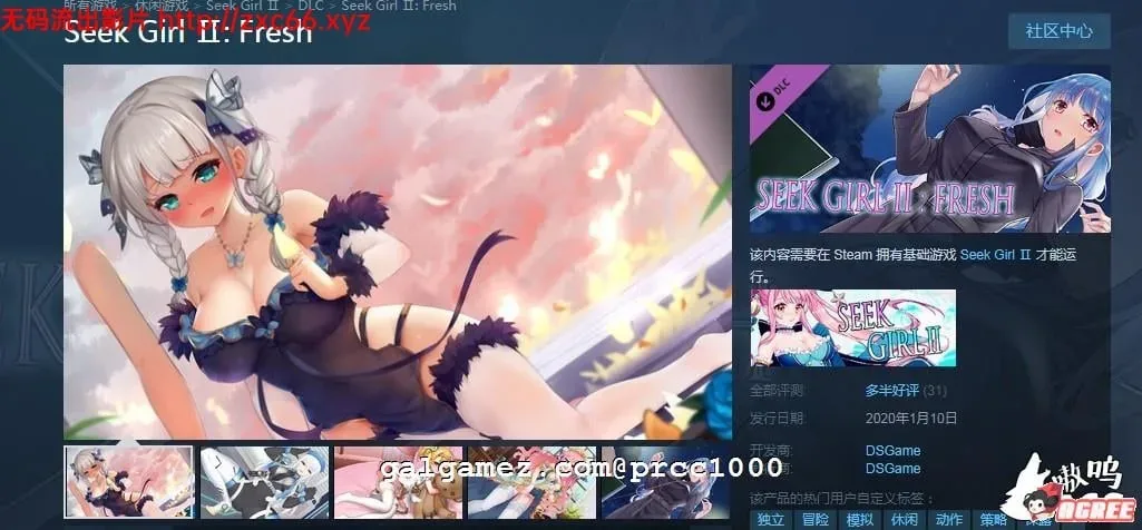《Seek Girl Ⅲ》游戏封面