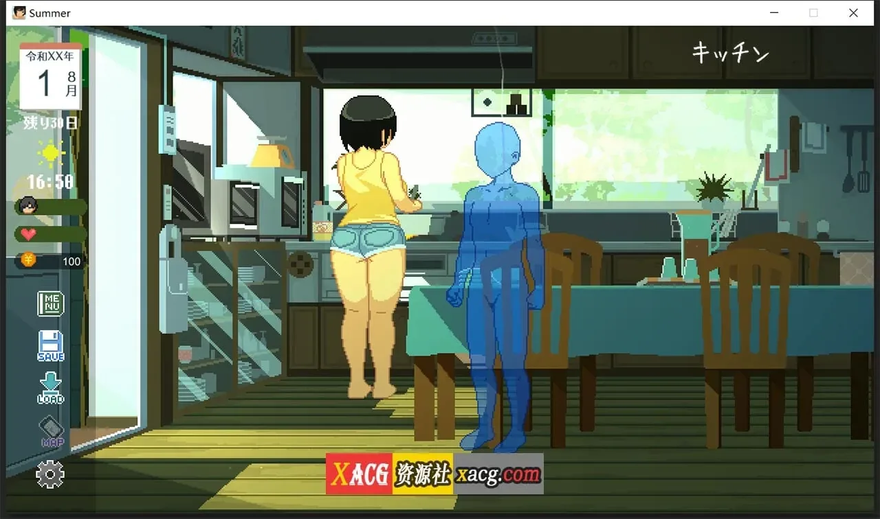 《SUMMER-田舎の性活-》游戏封面